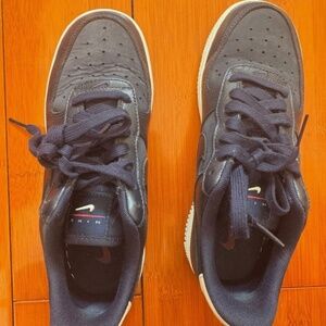 Nike blue Air Force one